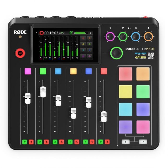 RODE Microphones Mischpult Rode Rodecaster Pro II Podcast Station mit Kopfhorer, 5.0, Newsletter anmelden & Vorteile sichern