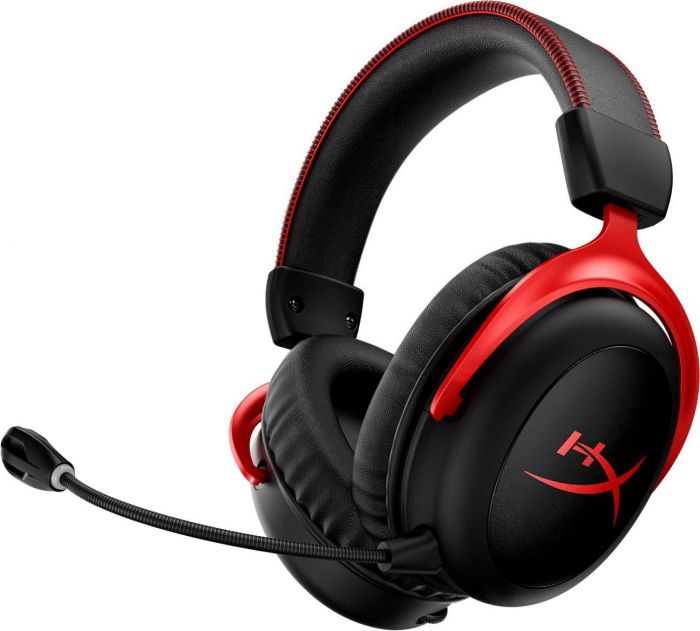 HyperX Cloud II Wireless Gaming Headset Gaming-Headset (Rauschunterdruckung, WLAN (WiFi), 4.5, Newsletter anmelden & Vorteile sichern