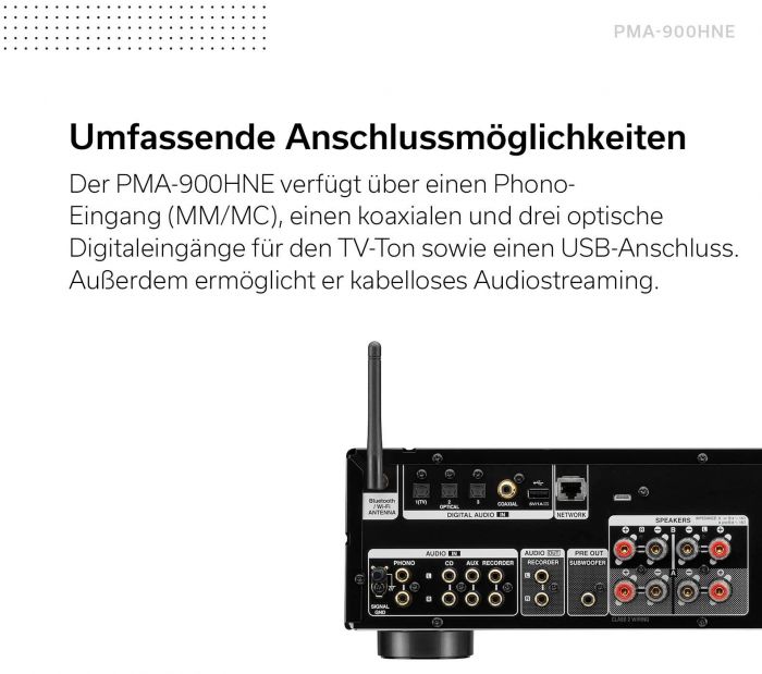 Denon PMA-900HNE Vollverstarker (100 W), 5.0, Newsletter anmelden & Vorteile sichern