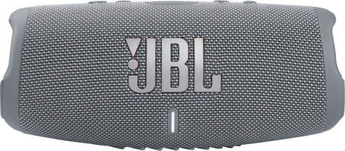 JBL Charge 5 Portabler Bluetooth-Lautsprecher (Bluetooth, 40 W, wasserdicht), JBL Charge 5 Grey, 5.0, Newsletter anmelden & Vorteile sichern