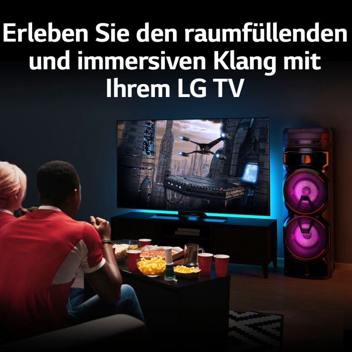 LG XBOOM RNC9 Stereo Party-Lautsprecher (Bluetooth), LG XBOOM RNC9 Party Speaker, Newsletter anmelden & Vorteile sichern