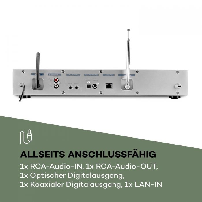 Auna iTuner 320 BT Radio (DAB+, 10 W), 4.5, Newsletter anmelden & Vorteile sichern