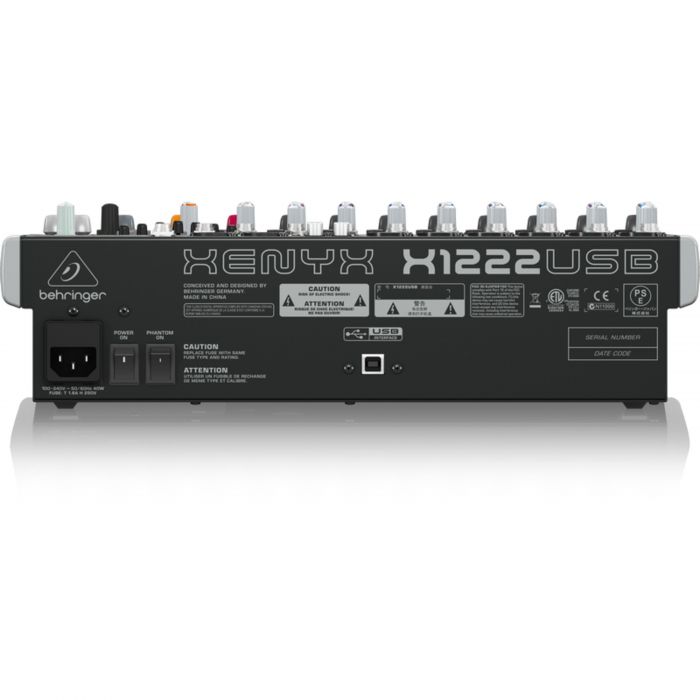 Behringer Mischpult, XENYX X1222USB, Newsletter anmelden & Vorteile sichern