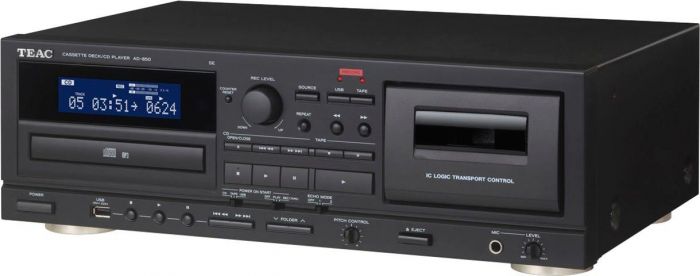 TEAC AD-850-SE CD-Player (CD, USB-Audiowiedergabe, USB-Aufnahme), Newsletter anmelden & Vorteile sichern