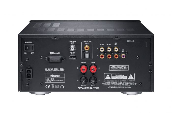 Magnat MC 100, kompakter Stereo-CD-Receiver, AV-Receiver, 5.0, Newsletter anmelden & Vorteile sichern