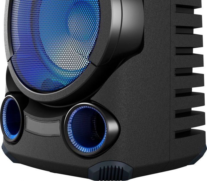 Sony MHC-V43D Party-Lautsprecher (Bluetooth), Leistungsstarkes Audiosystem V43D mit BLUETOOTH® Technologie, 4.5, Newsletter anmelden & Vorteile sichern